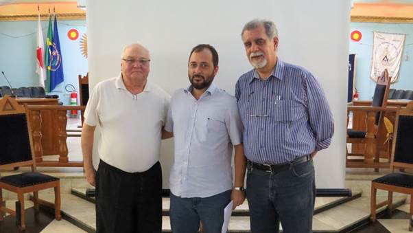 Irmãos Paulo Roberto Muzzi, Wagner Fonseca Moreira da Silva e Alfredo Roberto Netto